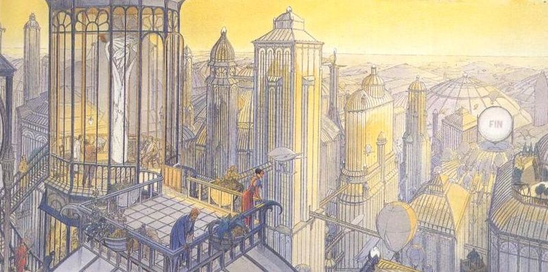 Illustration pour l'article "Faut-il rêver pour être architecte?" sur le Site et Cité Atelier d'écriture pour jeunes architectes